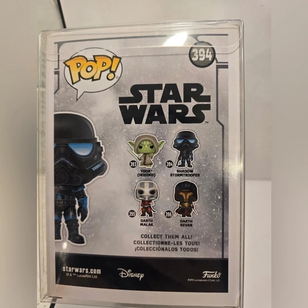 Funko Pop! Vinyl: Star Wars - Shadow StormTrooper - GameStop (Exclusive) #394 - Picture 2 of 2